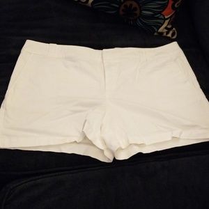 White Shorts